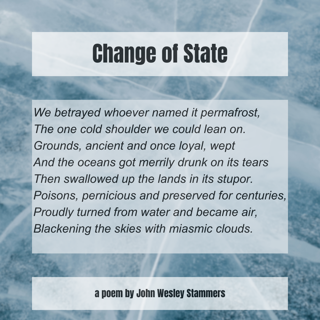 Escapril Poem: "Change of State"